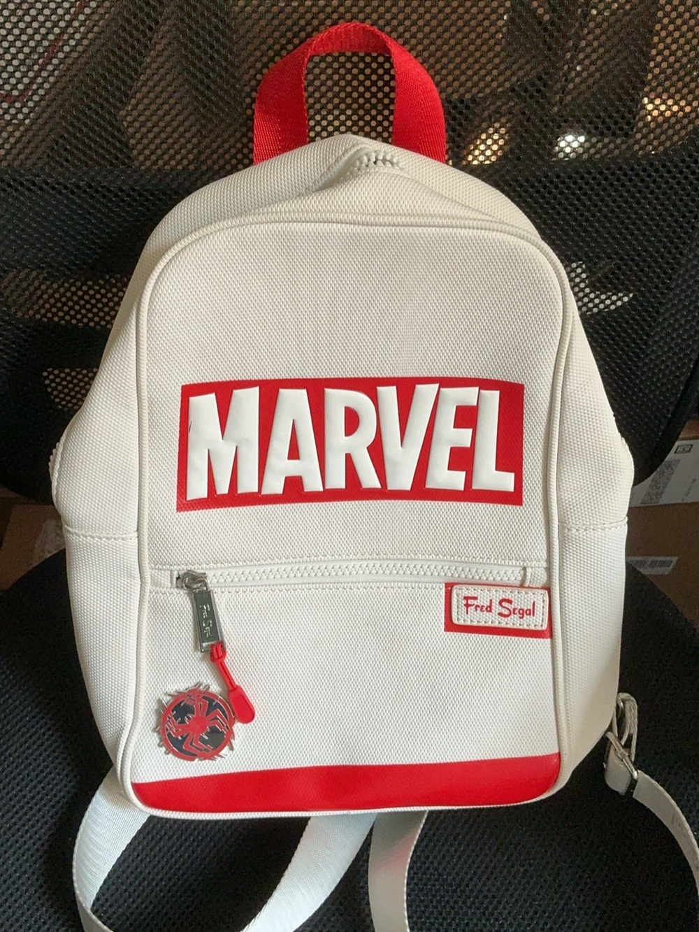 Marvel x Fred Segal White and Red Mini Backpack
